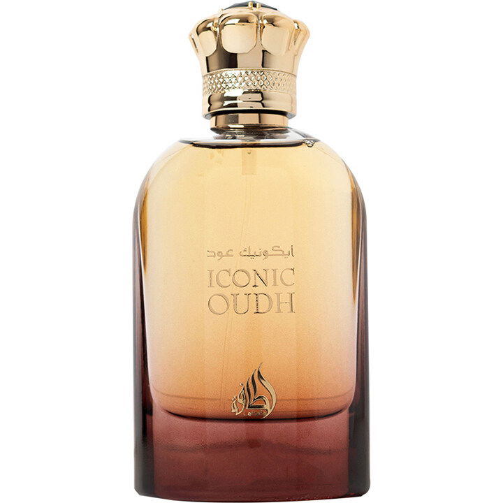 Iconic Oudh by Lattafa / لطافة perfume bottle