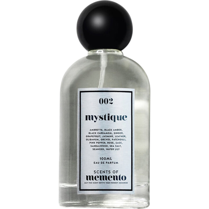 002 Mystique by Scents of Memento perfume bottle