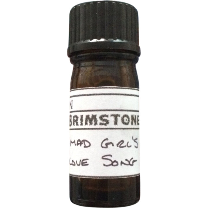Mad Girl's Love Song by Common Brimstone perfume bottle