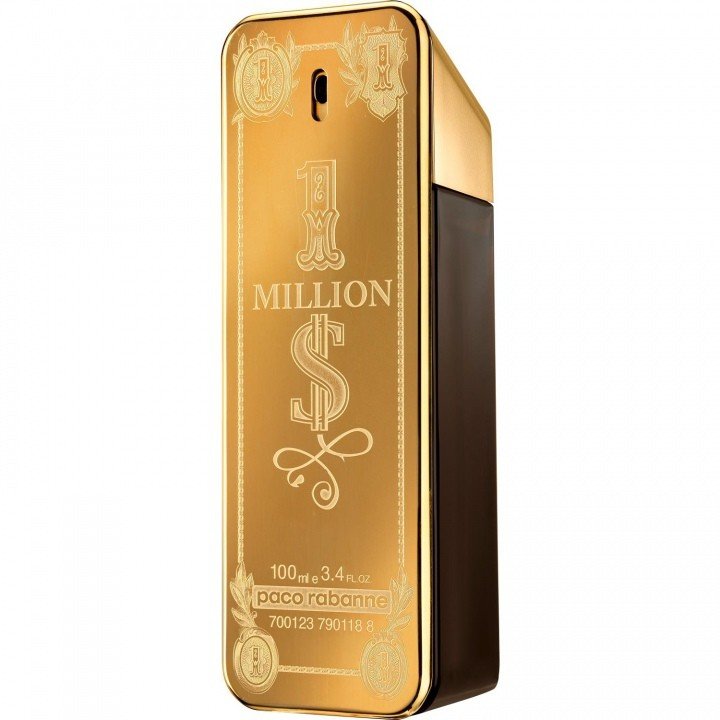 1 Million $ by Paco Rabanne perfume bottle