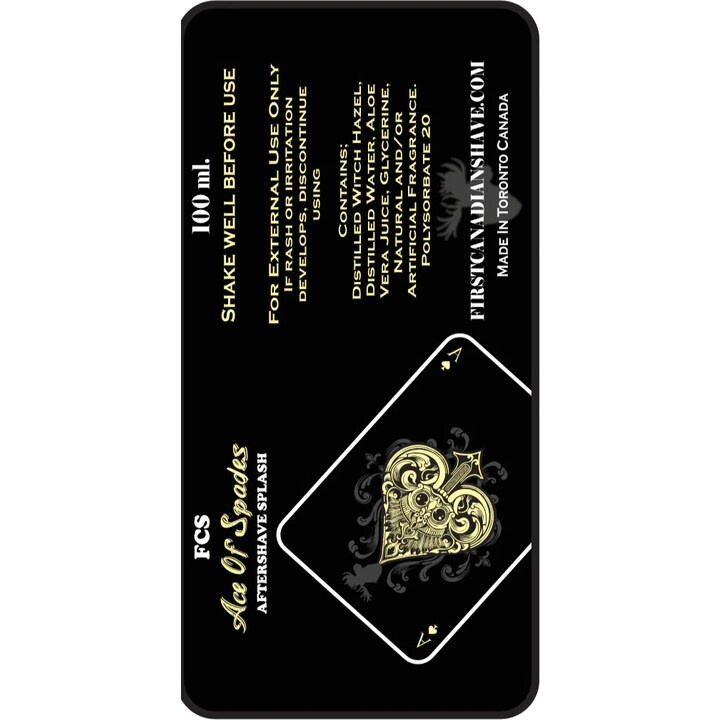 Ace of Spades by First Canadian Shave perfume bottle