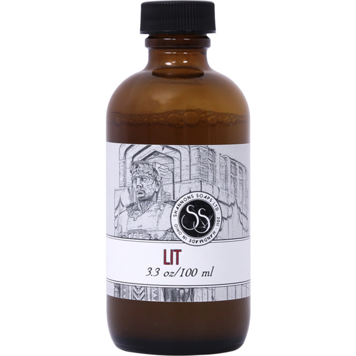 Lit by Shannons Soaps perfume bottle