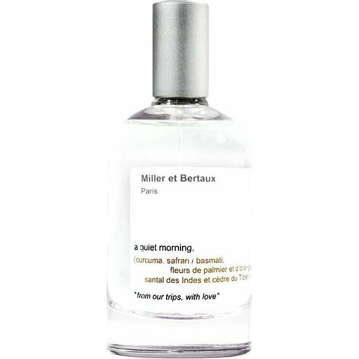 A Quiet Morning by Miller et Bertaux perfume bottle