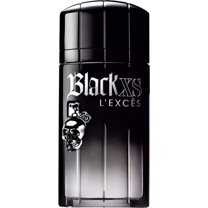 Black XS L'Excès for Him by Paco Rabanne perfume bottle