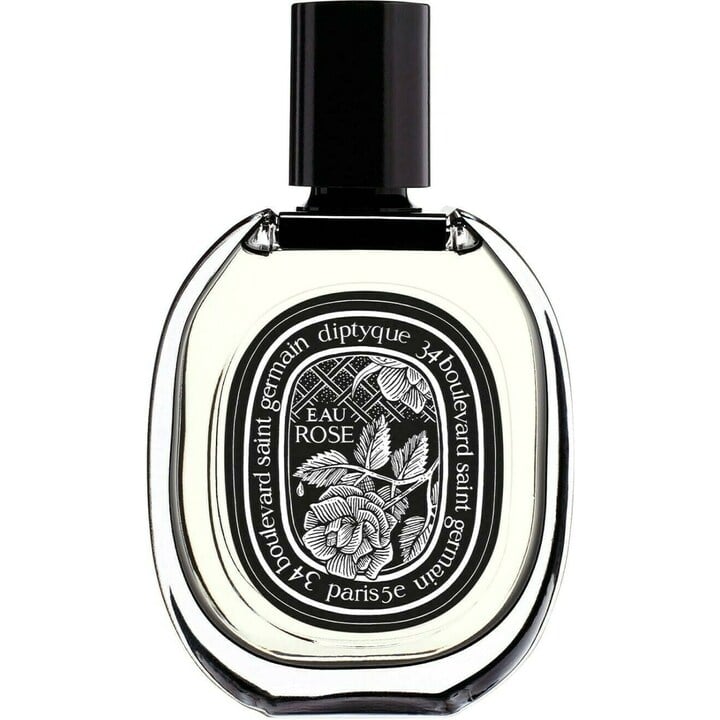 Eau Rose EDP by Diptyque perfume bottle