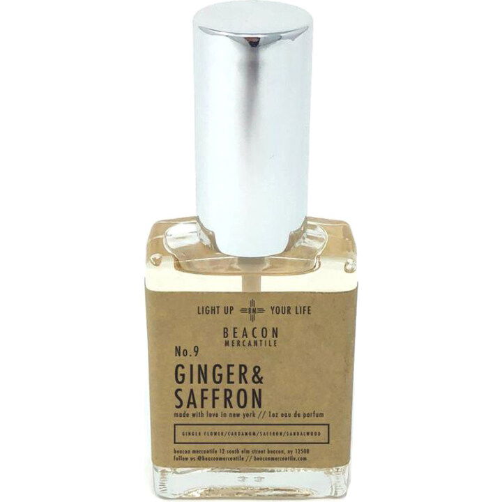 No.9 Ginger & Saffron EDP by Beacon Mercantile perfume bottle