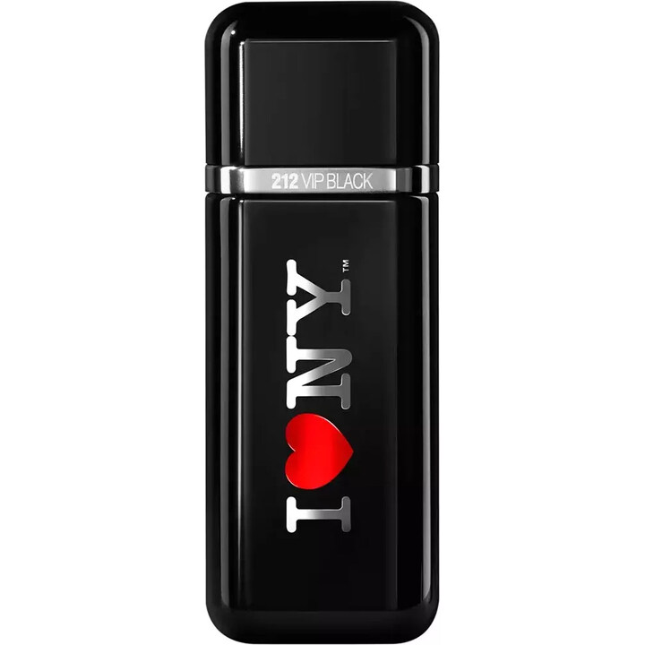 212 VIP Black I ♥ NY by Carolina Herrera perfume bottle