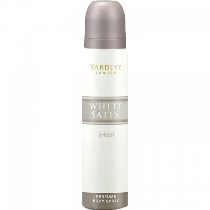 Sheer White Satin (Body Spray) by Yardley perfume bottle