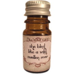 She Bled like a Wild, Swollen River by Astrid Perfume / Blooddrop perfume bottle