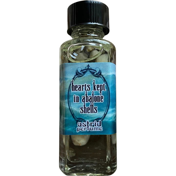 Hearts Kept In Abalone Shells by Astrid Perfume / Blooddrop perfume bottle