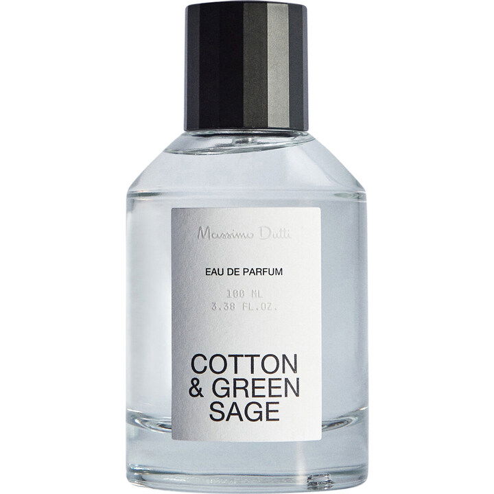 Cotton & Green Sage by Massimo Dutti perfume bottle