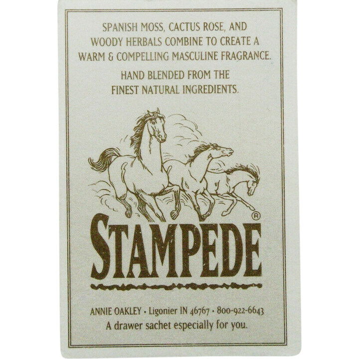Stampede by Annie Oakley perfume bottle