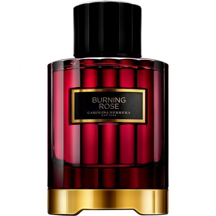 Burning Rose by Carolina Herrera perfume bottle