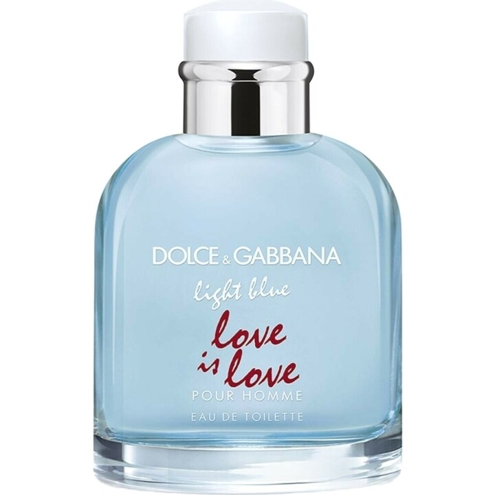 Light Blue pour Homme Love is Love by Dolce & Gabbana perfume bottle