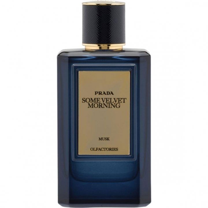 Olfactories - Some Velvet Morning by Prada perfume bottle