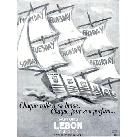 Lebon's Week - Tuesday by Lebon perfume bottle