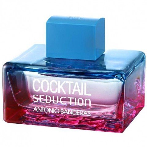 Cocktail Seduction Blue for Women by Antonio Banderas perfume bottle
