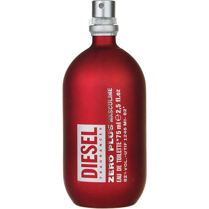 Zero Plus Masculine EDT by Diesel perfume bottle
