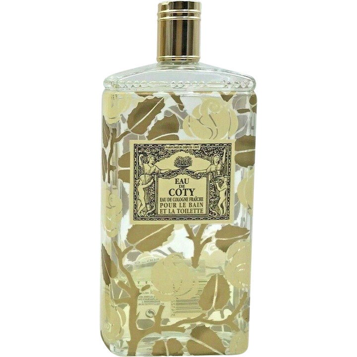 Eau de Coty (Eau de Cologne Fraîche) by Coty perfume bottle
