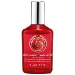Frosted Cranberry EDT by The Body Shop perfume bottle