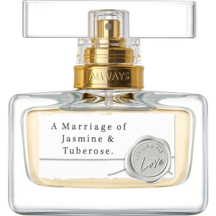 A Marriage of Jasmine & Tuberose by Avon perfume bottle