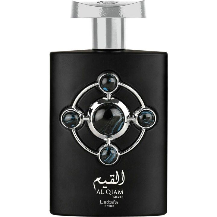 Al Qiam Silver by Lattafa / لطافة perfume bottle