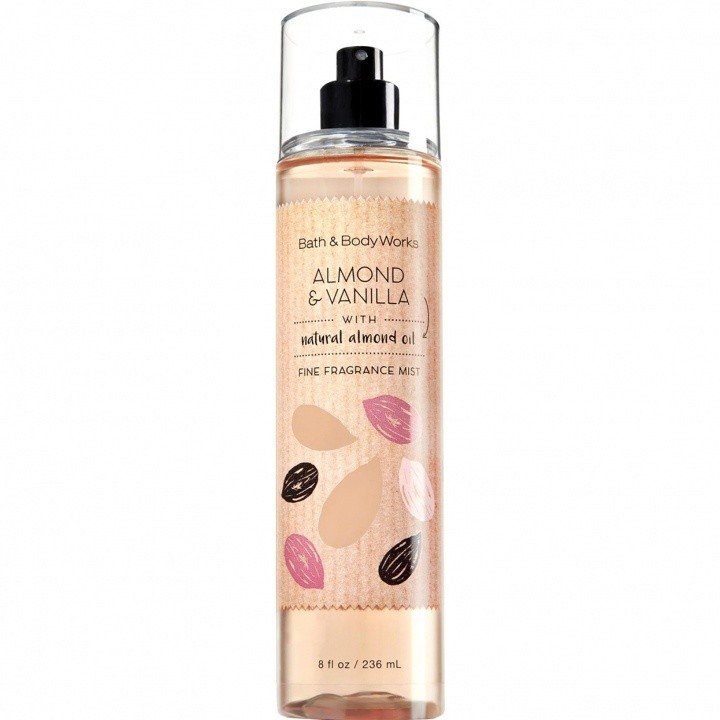 Almond & Vanilla by Bath & Body Works perfume bottle