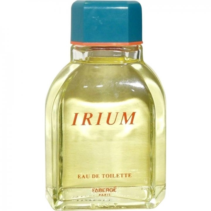 Irium EDT by Fabergé perfume bottle