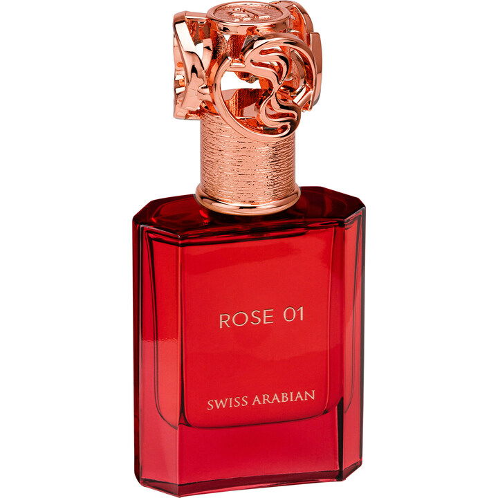 Rose 01 EDP by Swiss Arabian perfume bottle