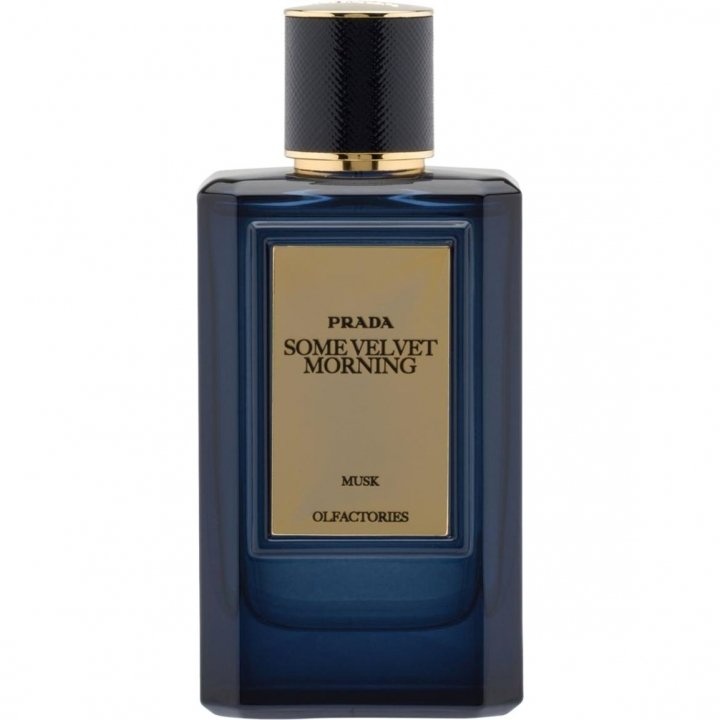 Olfactories - Some Velvet Morning by Prada perfume bottle