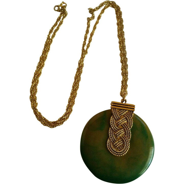 Khará Creme Perfume Necklace by Max Factor perfume bottle