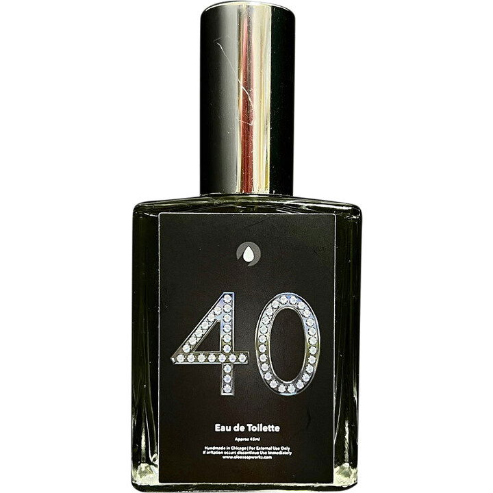 40 by Chicago Grooming Co. perfume bottle