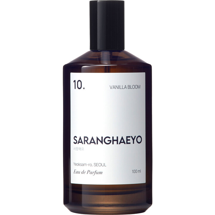 10. Vanilla Bloom by SARANGHAEYO perfume bottle