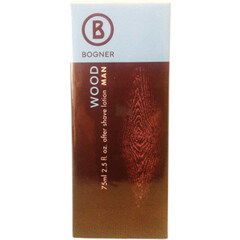 Wood Man (After Shave Lotion) by Bogner perfume bottle