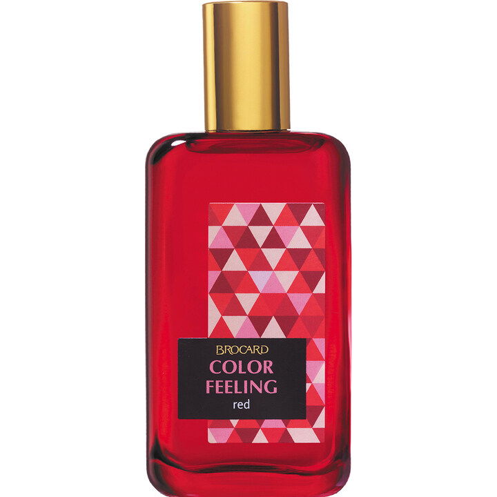 Color Feeling - Red by Brocard / Брокард perfume bottle