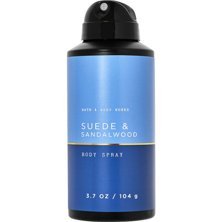 Suede & Sandalwood (Body Spray) by Bath & Body Works perfume bottle