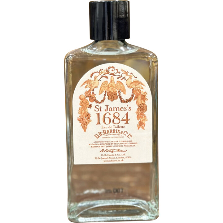 St James's 1684 by D. R. Harris perfume bottle