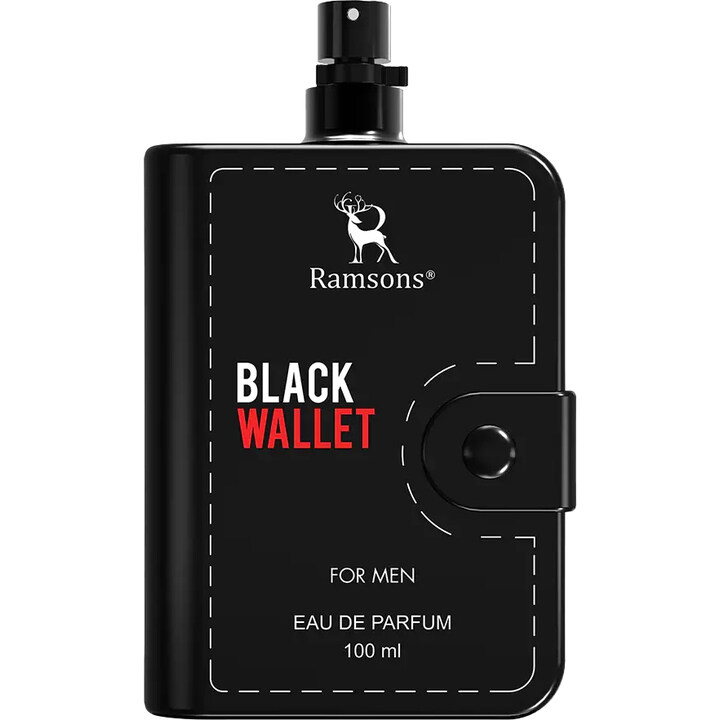 Black Wallet for Men by Ramsons perfume bottle