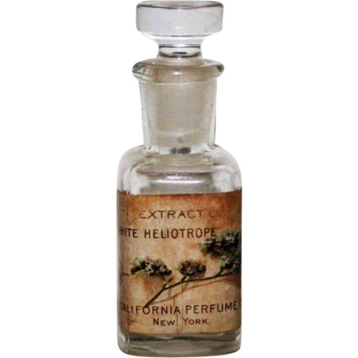White Heliotrope by California Perfume Company perfume bottle