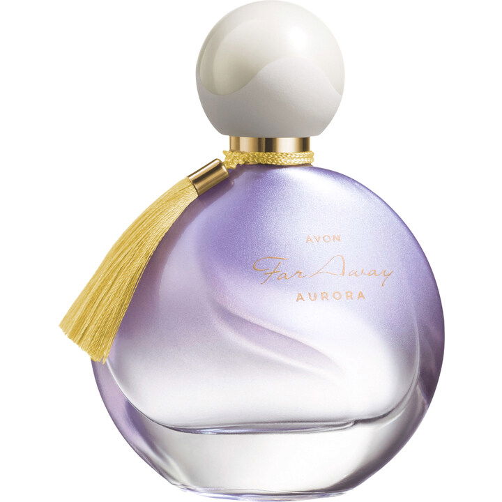 Far Away Aurora by Avon perfume bottle