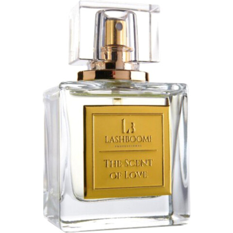 The Scent of Love by Lashboom! Professional perfume bottle