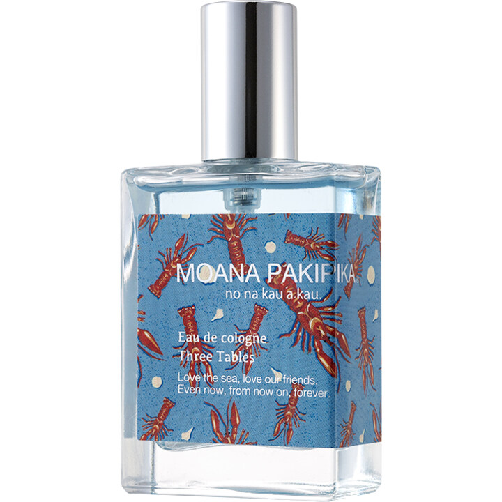 Three Tables / スリー テーブルズ by Moana Pakipika / モアナパキピカ perfume bottle