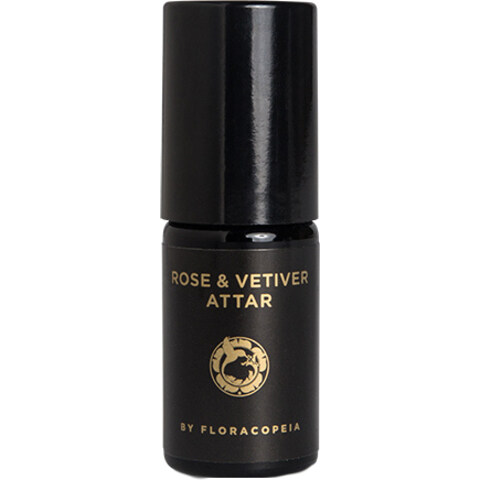 Rose & Vetiver Attar by Floracopeia perfume bottle