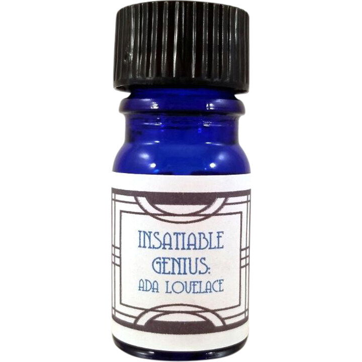 Insatiable Genius: Ada Lovelace by Nui Cobalt Designs perfume bottle