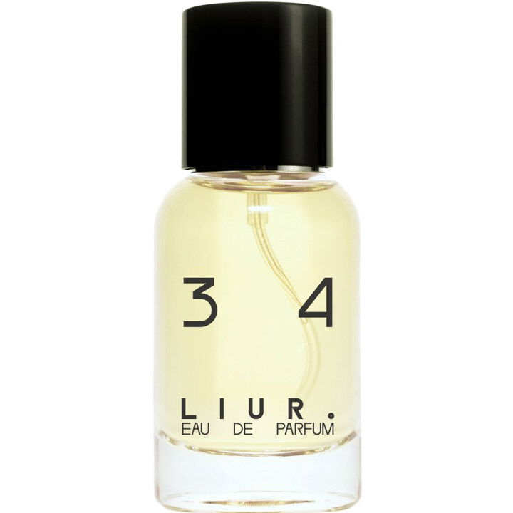 34 by Liur. perfume bottle