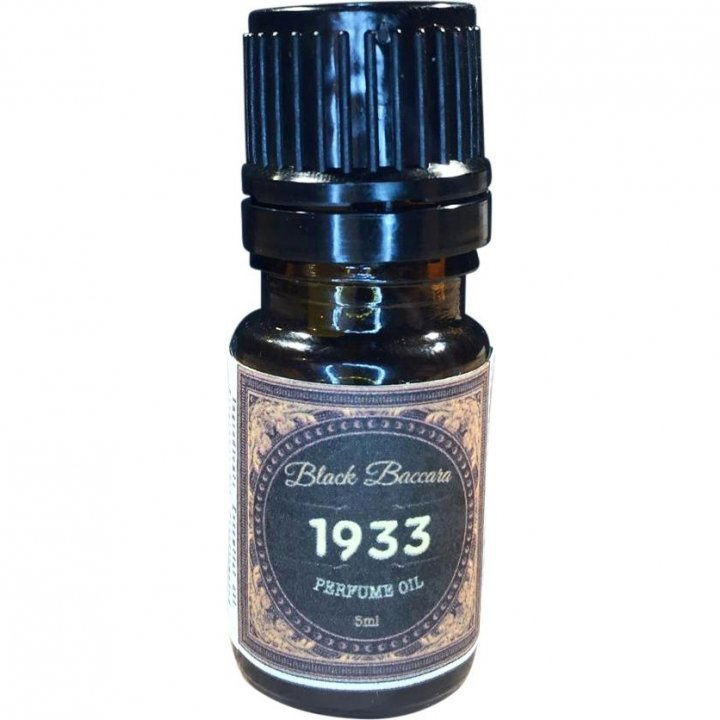 1933 by Amorphous / Black Baccara perfume bottle