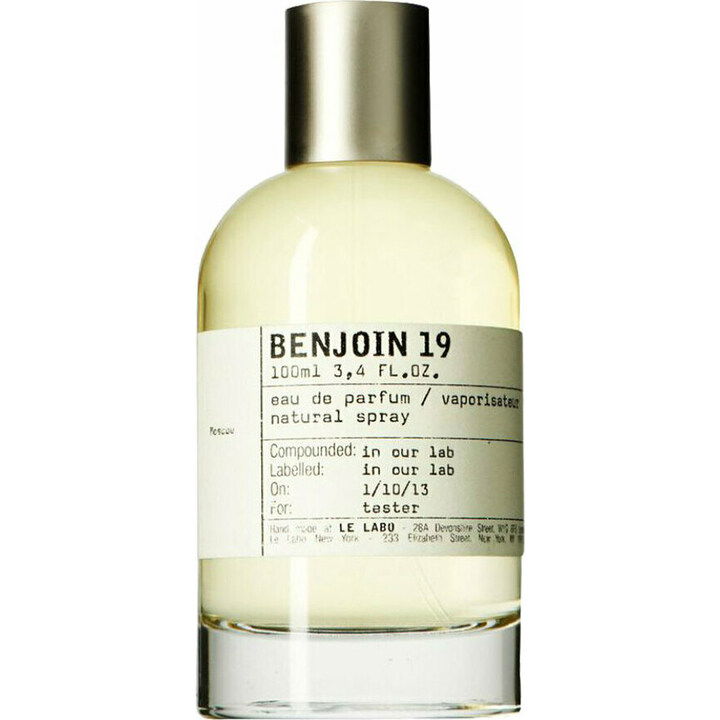Benjoin 19 by Le Labo perfume bottle