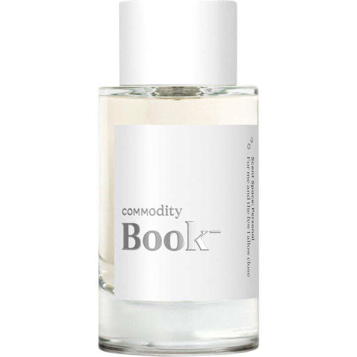 Book- by Commodity perfume bottle