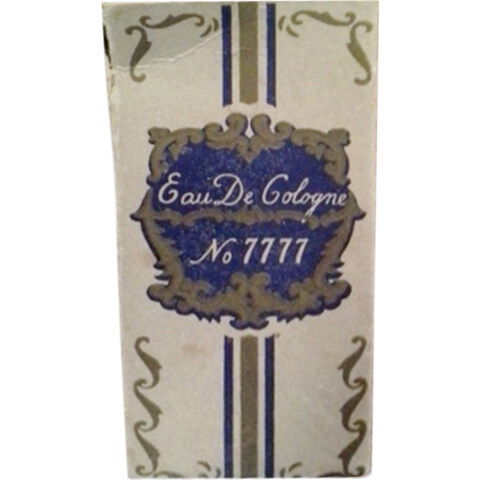 Eau de Cologne No 7777 by Gilvo perfume bottle