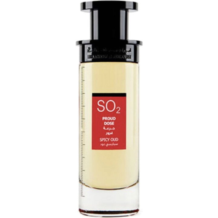 SO₂: Proud Dose - Spicy Oud by Ibraheem Al.Qurashi / إبراهيم القرشي perfume bottle